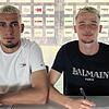 Französische Neuzugänge: Maxime Foulon (links) und Ryan Hertrich (rechts) haben beim FC 08 Villingen unterschrieben. Bild: Verein