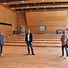 Auf der Zielgeraden: Nach gut drei Jahren Bauzeit kann das Deutenberg Gymnasium in Schwenningen aus den Containern zurück in das frisch ...
