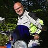 Raffael Zingariello mit seinem Bike.