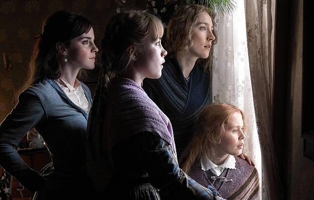 Emma Watson, Florence Pugh, Saoirse Ronan und Eliza Scanlen als die March-Schwestern in „Little Women“.