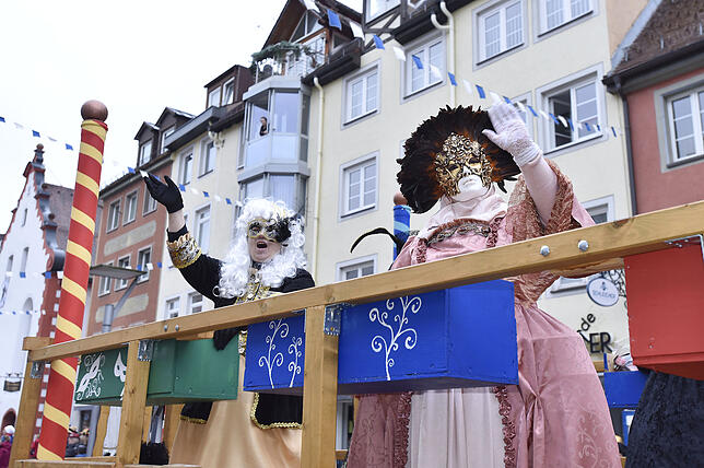 Bild 1: Bilder vom Einmarsch der Katzenmusik