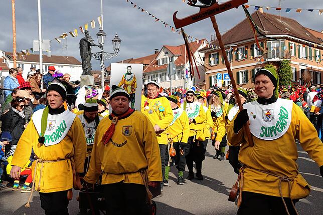 Bild 19: Bilder vom Fasnetssunntig-Umzug in Markdorf (Teil 1)