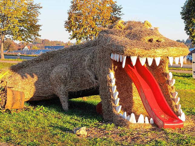 Der Drachen des Tennisclubs erfreute vor einigen Jahren Tausende von Besuchern auf der Strohparkwiese.