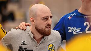 HSG-Trainer Vitor Baricelli war trotz der Niederlage seiner Mannschaft mit dem Testspiel zufrieden.