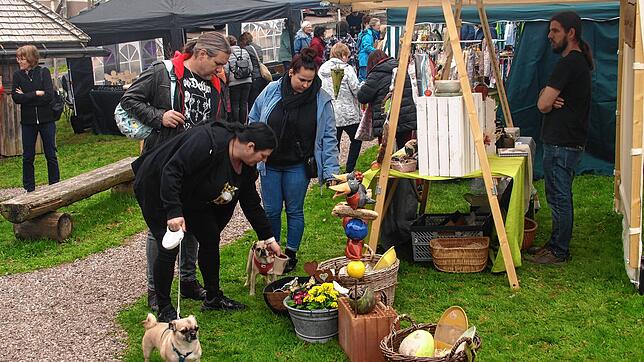 Rege besucht war der Ostermarkt am Klausenhof.