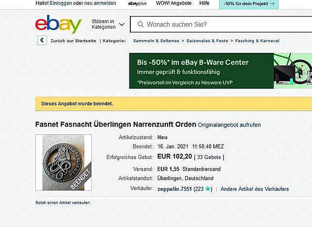 Warum auch immer: Irgendein Sammler war bereit, für den Plämper, von dem es noch genügend Exemplare zum regulären Preis von 10 Euro ...