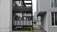 (Archivbild) Die dichte Bebauung in der Markgrafenstraße gilt als abschreckendes Beispiel für Nachverdichtung. Viele alteingesessene ...