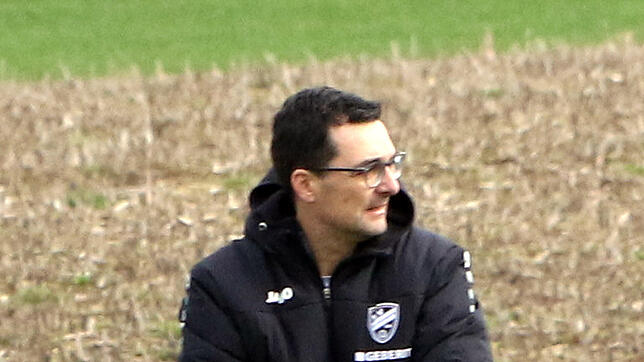 Der Denkinger Trainer Jürgen Reichle
