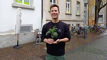 Julius Auffermann ist der Vorsitzende des Konstanzer Cannabis-Anbauvereins Pureleaf. Im Sommer soll die Aufzucht der Pflanzen beginnen.