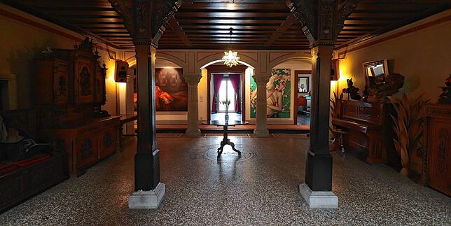 Bild 2: Im Schloss Seeheim: So sieht es hinter den Mauern aus
