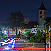 Auch in der Gemeinde Sauldorf wird Energie gespart. Die Straßenbeleuchtung wird bereits ab 22.30 Uhr abgeschaltet. Unser Bild zeigt ...