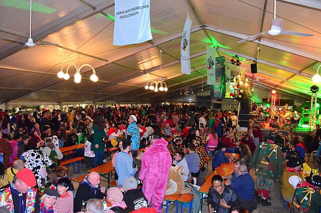 Bild 28: Das war die Partynacht der Narrentage mit der Froschenkapelle in Bildern