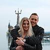 Antonia Hemmer und Patrick Romer erzählen zwischen Stadtgarten, Gondelehafen und Imperia aus ihrem Leben nach &bdquo;Bauer sucht ...