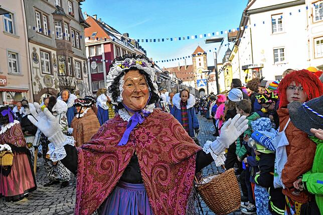 Das Morbile ist neben Narro und Surhebel eine von drei zentralen Schemen der Villinger Fastnacht.