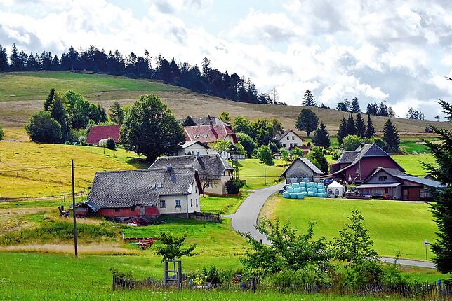 Blick nach Unteribach.