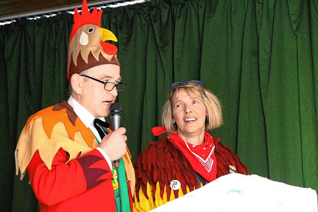 Bild 9: Bilder vom Zunftmeisterempfang beim 35. Schlüchttalnarrentreffen in Bettmaringen