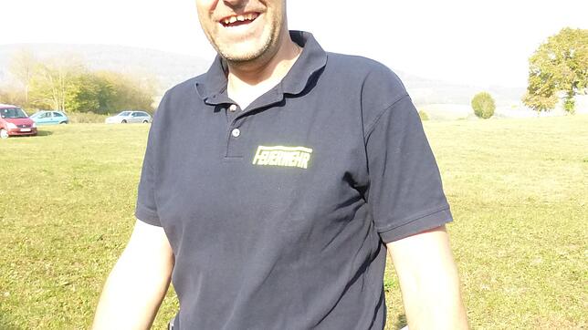 Patrick Gleichauf aus Fützen und seine Familie leben mit der Feuerwehr.