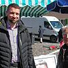 Eine erfreuliche Nachricht hatte Stefan Friedrich für Rosemarie Siegmund, die in der Serniorenwohnanlage lebt. Das Café dort werde ...