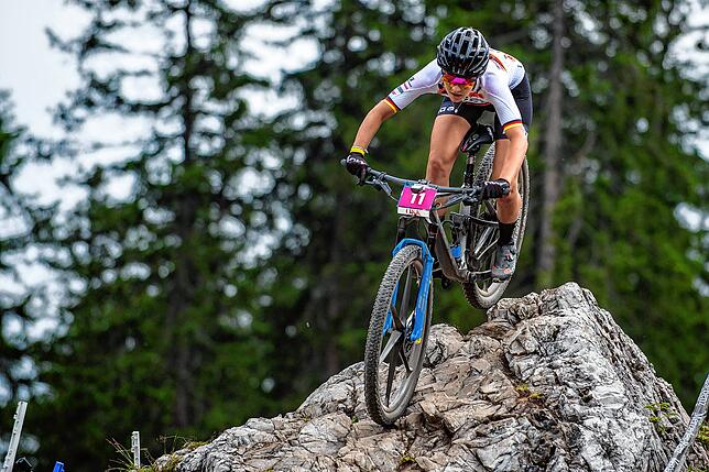 Bild 11: Mountainbikerin Finja Lipp fuhr Weltcup in Lenzerheide und wir haben Impressionen vom Rennen
