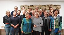 Nominierungsversammlung: Die Kandidatinnen und Kandidaten von LBU/Die Grünen für den Gemeinderat der Stadt Überlingen, zumindest die ...