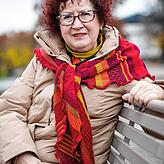 Gerlinde Kretschmann, aufgenommen auf dem Stuttgarter Schlossplatz.