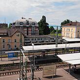 Der Blick aus einem der Hospiz-Zimmer in Friedrichshafen.