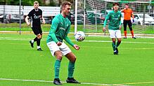 Ausgleich: Tim Heininger erzielte das 1:1 für den FC Zell beim FC Hauingen, nach Vorarbeit von Leon Boos (hinten, auf unserem ...
