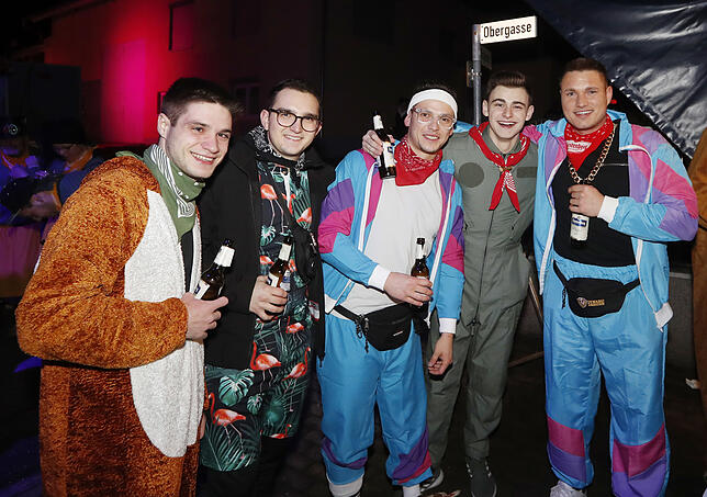 Bild 5: Bilder von der Party nach dem Nachtumzug in Pfohren