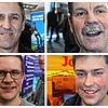 Was brennt den Bauern unter den Nägeln? Vier Landwirte geben Einblicke beim Agrartag 2025: Lothar Vosseler, Bernhard Burger (oben, von ...