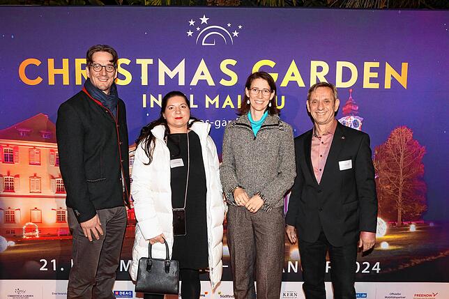 Bild 12: Insel Mainau: Bilder vom Start des Christmas Garden 2023 - Teil 2