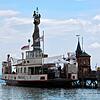 Die historische Fähre Konstanz liegt in dieser Saison überwiegend im Hafen. Vier der rund sieben geplanten Ausflugsfahrten in diesem ...