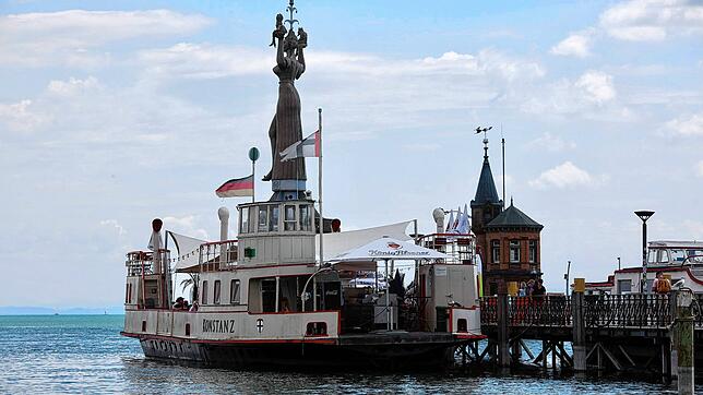 Die historische Fähre Konstanz liegt in dieser Saison überwiegend im Hafen. Vier der rund sieben geplanten Ausflugsfahrten in diesem ...