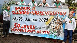 Das Orga-Team (von links): Tobias Hamburger, Lukas Schwarz, Pascal Kehl, Kim Amann, Sandro Büche und Christian Schelble. Bilder: Ingrid Mann