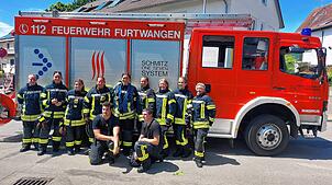 Pia Streifer (von links), Lorenza Klausmann, Melinda Buttice, Jessica Hertenstein, Theresa Schäfer, Naomi Müller, Rebecca Löw, Leonie ...