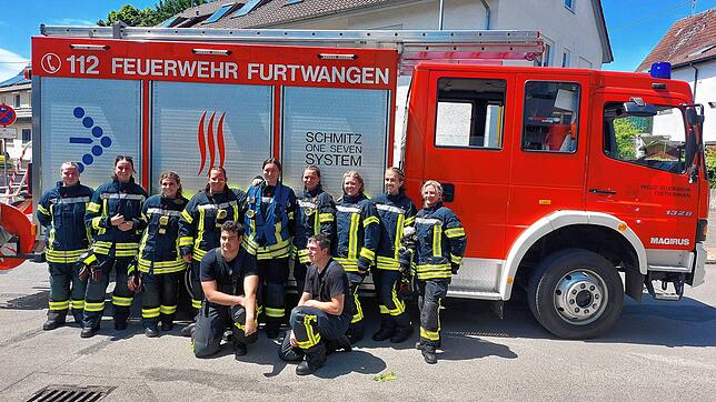 Pia Streifer (von links), Lorenza Klausmann, Melinda Buttice, Jessica Hertenstein, Theresa Schäfer, Naomi Müller, Rebecca Löw, Leonie ...