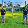 Sie leiten die Fördergruppe des FC 03 Radolfzell in Zusammenarbeit mit dem SC Freiburg: Rolf Dietrich (links) und Dominik Krall. Bild: ...