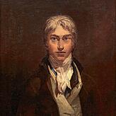 William Turner in einem Selbstporträt, 1799.