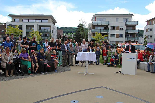 Dies war eine gelungene Bürgerbeteiligung: In die Planung und Konzeption des Angerplatzes in Markdorf-Süd konnten sich die Bewohner ...