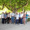 Freuen sich über die neue Mole: (von links) Lorenz Thum (CDU-Stadtrat), Ferdi Cihan, Fachbereich Technische Betriebe, Wolfgang Keller, ...