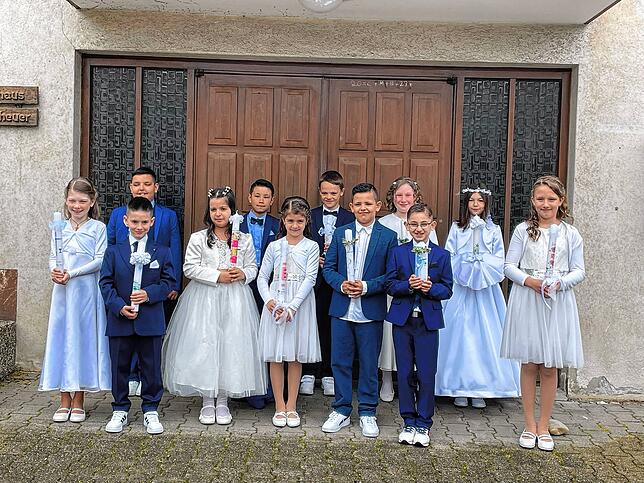 Kommunion in St. Magnus Murg.