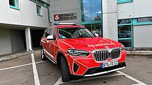 Auch einige Fahrzeuge der Stockacher Feuerwehr sind inzwischen mit STO-Kennzeichen unterwegs, wie etwa hier im Bild der neue Kommandowagen.
