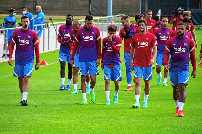 Bild 13: Wie der FC Barcelona in Aasen trainiert? Wir zeigen es Ihnen mit diesen Bildern!