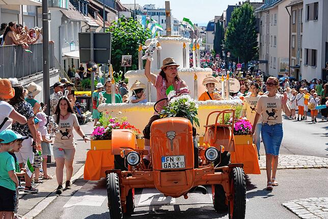 Bild 17: Bilder vom Seehasen-Jubiläumsfestzug