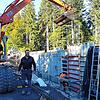 Eine 48 Meter lange Betonstützmauer soll die L 170 im oberen Bereich der Wutachschlucht stabilisieren.