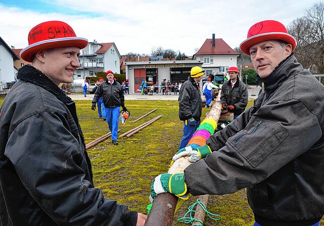 Bild 12: Die schönsten Bilder vom Rathaussturm in Riedheim &ndash; Teil 2