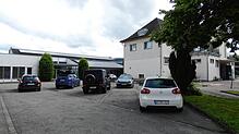 Die geschätzte Kosten für die Neugestaltung des Hallenvorplatzes in Dogern liegen zwischen 3,5 und 4 Millionen Euro. Foto: Doris Dehmel