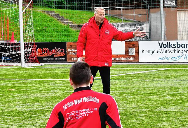 Institution: Der langjährige Torwarttrainer Gerd Gampp bleibt auch in der Saison 2021/22 dem FC RW Weilheim erhalten.