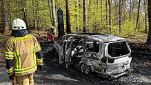 Am Dienstag, 15. April, kommt es auf der Strecke zwischen Konstanz und Dettingen zu einem Fahrzeugbrand.