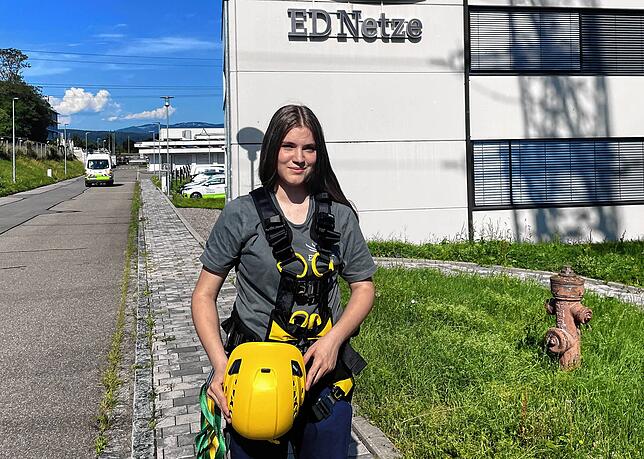 Neben der Ausbildung zur Elektronikern macht Luisa Wagener die Fachhochschulreife.