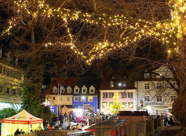 Bild 11: Stimmungsvoller Auftakt des Donaueschinger Adventsmarktes